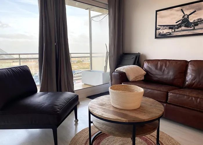 T2 Cabine Traversant Vue Front De Mer Le Touquet Paris-Plage