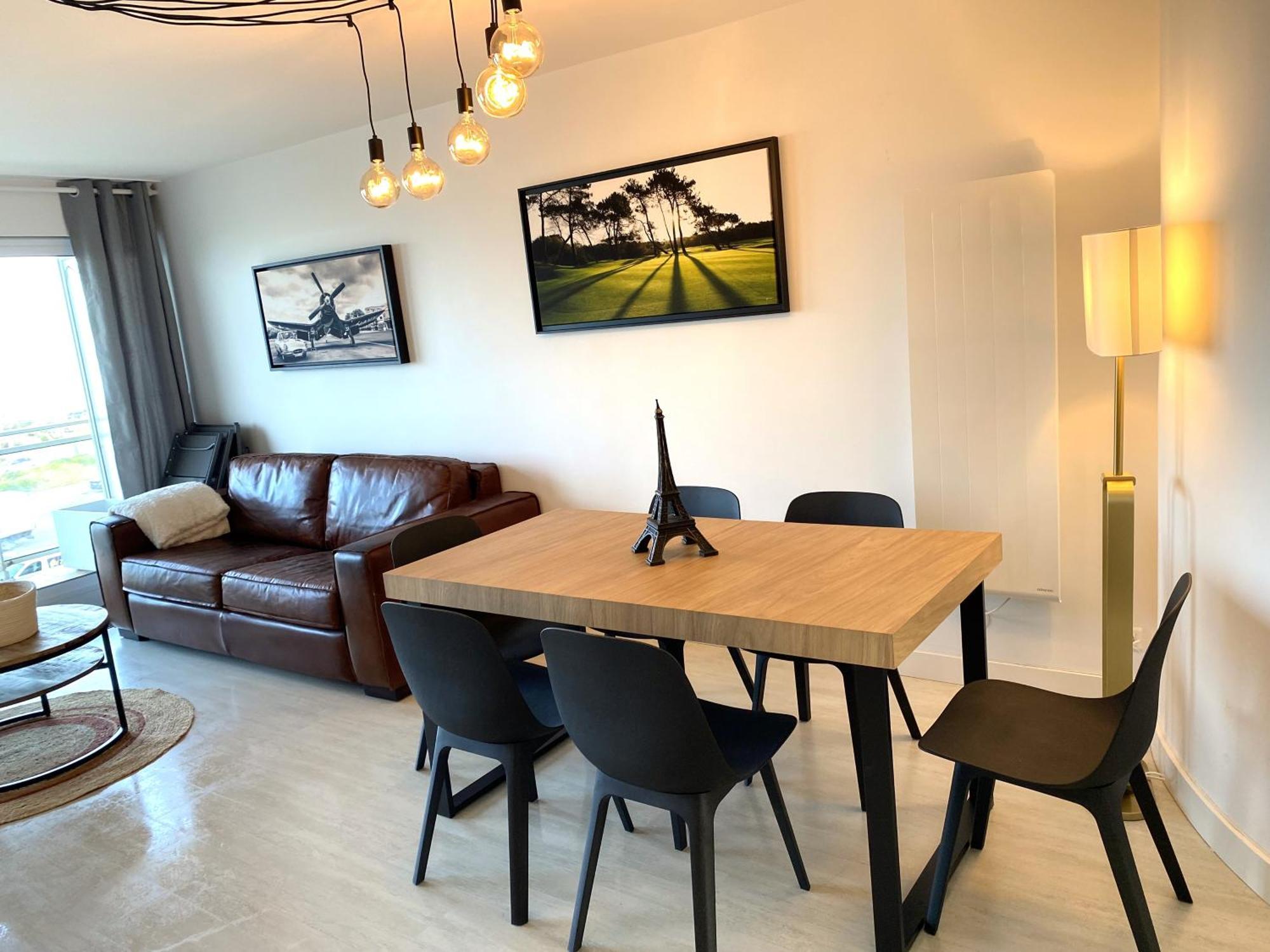 T2 Traversant Vue Front De Paris-plage Apartment